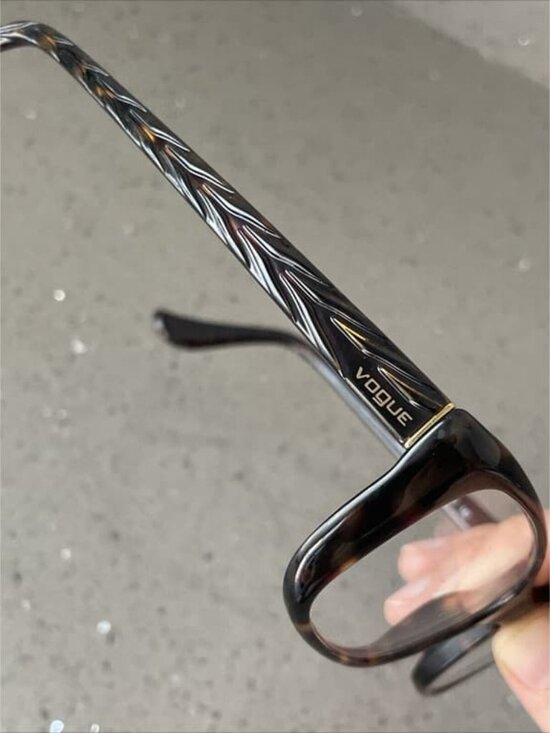 Vogue Eyewear Tortoise Shell Rectangular Eyeglasses Frames main image 5